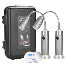 Load image into Gallery viewer, 2pack BBQ Grill Light Portable Camping LED Flashlight Goose Neck Outdoor Lamp