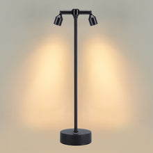 Load image into Gallery viewer, IMAGE Rechargeable Cordless Spotlight for Plants Pictures Artwork Jewelry Showcase Model Display Shelves Cabinet Table Lamp for Home Dinner Bar, Warm White
