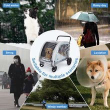 Load image into Gallery viewer, Ownpets Dog Stroller Rain Cover, Waterproof Transparent EVA