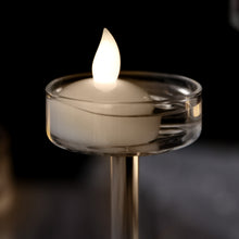 Load image into Gallery viewer, IMAGE 12 Pcs Warm White Floating Candles Flameless LED Tea Lights Tealight Candles