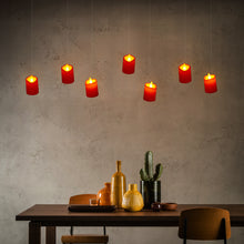 Load image into Gallery viewer, IMAGE 12 Pcs Votive Candles Battery Operated 3D Wick Ivory LED Candles, Flameless Votive Candles with Timer