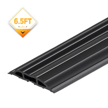 Load image into Gallery viewer, 6.5 Ft Floor Cord Protector 3 Channels Floor Cord Cover