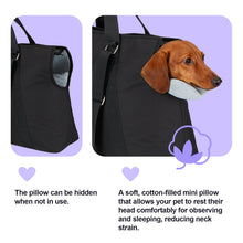 Load image into Gallery viewer, Ownpets Large Pet Carrier Backpack for Cats and Dogs, Airline Approved Soft-Sided Travel Bag with Warm Padding & Safety Tether