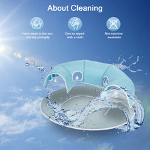 Load image into Gallery viewer, OWNPETS Detachable Arch Cat Tunnel & Cooling Pad - 2-in1 Convertible Pet Play Mat with Ventilated Openings & Hanging Ball Toy (Blue, 10-inch)