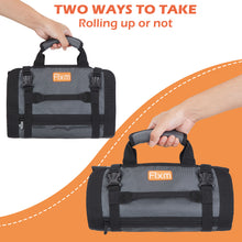 Load image into Gallery viewer, Fixm Professional Tool Roll Bag - Compact, Versatile & Portable, Ideal for Craftsmen & DIY Enthusiasts, Perfect Father's Day Gift