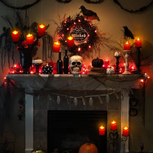 Load image into Gallery viewer, IMAGE 12 Pcs Votive Candles Battery Operated 3D Wick Ivory LED Candles, Flameless Votive Candles with Timer