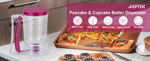 Load image into Gallery viewer, Cup Cake Batter Dispenser for Pancakes Waffles Cupcakes Other Desserts