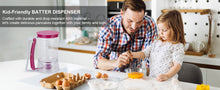 Load image into Gallery viewer, Cup Cake Batter Dispenser for Pancakes Waffles Cupcakes Other Desserts