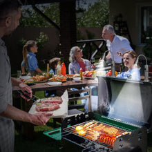Load image into Gallery viewer, Rechargeable Ultra-Bright Barbecue Grill Light with Super Bright LED Lights, Magnetic Base Flexible Gooseneck BBQ Light for Grilling, Fully Adjustable & Easy to Install - Battery Operated White