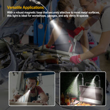 Load image into Gallery viewer, Rechargeable Ultra-Bright Barbecue Grill Light with Super Bright LED Lights, Magnetic Base Flexible Gooseneck BBQ Light for Grilling, Fully Adjustable & Easy to Install - Battery Operated White