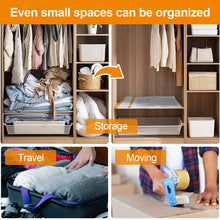 Load image into Gallery viewer, AGPtEK 20 Pack Vacuum Storage Bags Compression Storage Bags for Comforters Blankets Clothes, Space Saver Vacuum Seal Bags for Clothing Bedding Travelling Luggage (5 Jumbo/5 Large/5 Medium/5 Small)