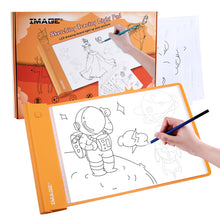 Load image into Gallery viewer, IMAGE Light Up Tracing Pad Orange Drawing Tablet Coloring Board for Kids Children Toy Gift