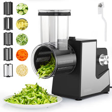 Load image into Gallery viewer, Efficient Electric Grater - Multifunctional Slicer & Shredder for Cheese, Vegetables, and Fruits