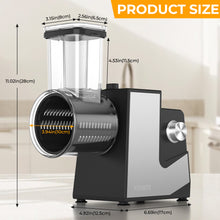 Load image into Gallery viewer, Efficient Electric Grater - Multifunctional Slicer & Shredder for Cheese, Vegetables, and Fruits