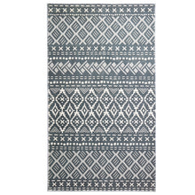Load image into Gallery viewer, Boho Moroccan Area Rug, Non Slip Indoor Rug, 5' x 7', Grey, Floor Decoration Carpet Mat, Non-Shedding Rug for Living Room, Bedroom, Dining Room