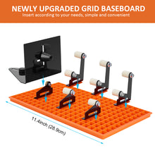 Load image into Gallery viewer, Glass Bottle Cutter Kit, FIXM DIY Glass Cutter for Bottles with Grid baseboard and Adjustable Baffle Design, Complete Set of Bottle Cutter & Glass Cutter for Square and Round Bottle