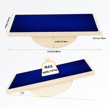 Load image into Gallery viewer, WELSPO Wooden Balance Board, Rocker Board, Office Wobble Board, Ideal for Physical Therapy, Core Strength Training, and Standing Desks