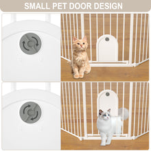 Load image into Gallery viewer, 8 Panels Metal Pet Dog Playpen 29 Inches Indoor & Outdoor Dog Fences Heavy Duty & Foldable Dog Playpen for Small, Medium and Large Dogs