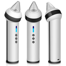 Load image into Gallery viewer, Household Electric Blackhead Dirt Removal Machine, Household Vacuum Suction Wrinkle Removal Skin Tightening Massager with 4 Suction Heads
