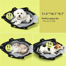 Load image into Gallery viewer, Ownpets Small Dog Pet Purse Carrier for Travel Vet Shopping, Up to14 lbs