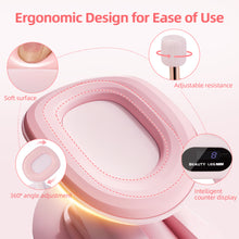 Load image into Gallery viewer, WELSPO Thigh Master for Women and Men, Adjustable Resistance Inner Thigh Exerciser, 360° Rotating Panels, Digital Counter, Postpartum Rehabilitation Hip Trainer Kegel Exerciser, Pelvic Floor Trainer