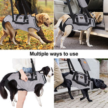 Load image into Gallery viewer, Pet Lift Harness Legs Support & Rehabilitation Dog Carry Sling Hanging Hammock, Adjustable Vest for Old, Disabled Dogs with Joint Injuries, Arthritis, Loss of Stability, XXL