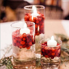 Load image into Gallery viewer, IMAGE 12Pcs Cool White Floating Candles Flameless Floating LED Tea Lights