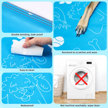 Load image into Gallery viewer, Ownpets Pet Cooling Mat for Dogs & Cats, Water-Filled Leak-proof Ice Pad, Durable Oxford Fabric, Indoor-Outdoor Use, No Electricity Needed, Sky Blue, Size L