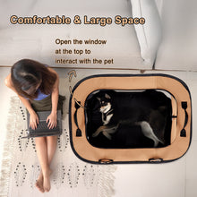 Load image into Gallery viewer, Ownpets Upgraded Cat and Dog Playpen with Connectable Tunnel, Ideal for Indoor and Outdoor Use, Easy to Fold and Carry, Perfect for Small Pets