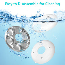 Load image into Gallery viewer, Ownpets 6 Meals Cordless Rechargeable Battery Automatic Cat Feeder for Wet/Dry Food with 2 Ice Packs for Cats/Small Dogs