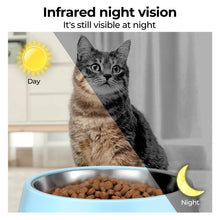 Load image into Gallery viewer, OWNPETS 4L Automatic Cat Feeder with Camera, 2.4G & 5G WiFi, 1304P HD Video with Night Vision, Voice Dialogue Function