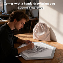 Load image into Gallery viewer, IMAGE 17.2×14.9 Inch Hexagon LED Light Box for Tracing, 3 Brightness Levels, Ideal Light Table for Creative Exploration: Drawing, Streaming, Sketching, Animation, Stenciling