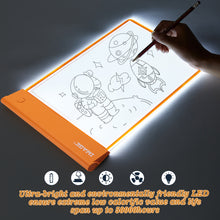 Load image into Gallery viewer, IMAGE Light Up Tracing Pad Orange Drawing Tablet Coloring Board for Kids Children Toy Gift