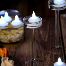 Load image into Gallery viewer, IMAGE 12Pcs Cool White Floating Candles Flameless Floating LED Tea Lights
