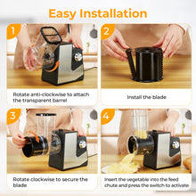 Load image into Gallery viewer, Efficient Electric Grater - Multifunctional Slicer & Shredder for Cheese, Vegetables, and Fruits