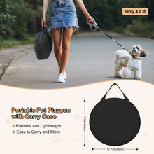 Load image into Gallery viewer, Ownpets Upgraded Cat and Dog Playpen with Connectable Tunnel, Ideal for Indoor and Outdoor Use, Easy to Fold and Carry, Perfect for Small Pets