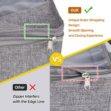 Load image into Gallery viewer, Viayck 2-Pack Under Bed Storage Containers 32L, 4.3 Inches Tall Low Profile Underbed Clothes Storage Organizer Bin with Sturdy Sidewalls/Bottom, Underbed Storage Bins 2 Storage Thin Bins