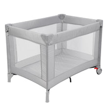 Load image into Gallery viewer, Baby Play Portable Playard Play Pen with Mattress Safety Baby Playard with Door Activity Center for Toddler Boys Girls Fun Time Indoor and Outdoor 39inch x 39inch