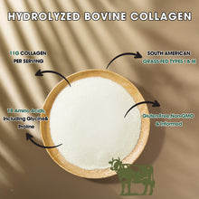 Load image into Gallery viewer, Livinganic Hydrolyzed Bovine Collagen,15.9oz Types I & III, Grass-Fed, Pasture-Raised Protein, Zero Sugar Supplement for Healthy Skin, Nails, Bones & Joints Unflavored 41 Servings