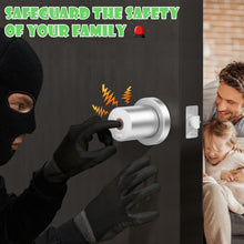Load image into Gallery viewer, Smart Biometric Door Lock Fingerprint Door knob with App Control for Bedroom,Home,Hotel,Office, Silver