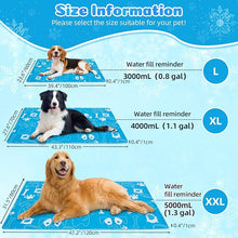 Load image into Gallery viewer, Ownpets Blue Dog Cooling Mat Size Large