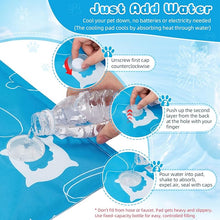 Load image into Gallery viewer, Ownpets Blue Dog Cooling Mat Size Large