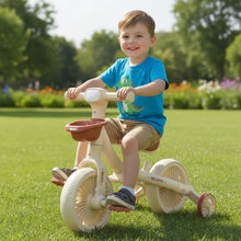 Load image into Gallery viewer, WELSPO 5-in-1 Toddler Tricycle with Push Handle, Kids Balance Bike, Baby Balance Bike 2 Year Old, with Removable Pedals, Training Wheels, for Boys & Girls Ages 2 3 4 5