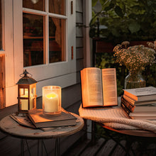 Load image into Gallery viewer, IMAGE Flameless Votive Candles 12 Pack 1.5 x 2 Inch Flickering 3D Wicks Battery Operated Candles, 250+ Hours Long Lasting LED Tea Lights with Remote Timer for Christmas Wedding Home Decor, Warm Yellow