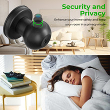 Load image into Gallery viewer, FITNATE Biometric Door Lock, Rechargeable Fingerprint Lock with Key, Smart Door Handle for Bedrooms, Offices, and Hotels