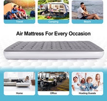 Load image into Gallery viewer, Air Mattress, CAMULAND Camping Inflatable Mattress Lightweight Inflatable Bed Air Mattress for Home, Travel, RV Tent and SUV Truck