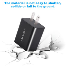 Load image into Gallery viewer, 2 Packs USB Travel Charger with Dual Port, 5V/2A 10W Output Power, UL Approval Charger Adapter for Most USB Equipment