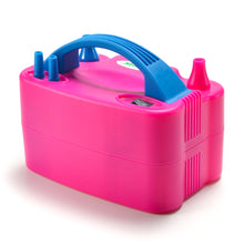 Load image into Gallery viewer, AGPtek Portable High Power Air Electric Balloon Pump with Two Nozzle Rose Red