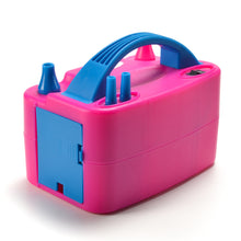 Load image into Gallery viewer, AGPtek Portable High Power Air Electric Balloon Pump with Two Nozzle Rose Red