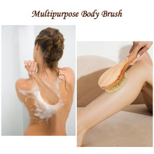 Load image into Gallery viewer, FITNATE 2 Pack Shower Brush Wet and Dry Brushing, Body Scrubber for Bath Shower Lymphatic Drainage and Cellulite Scrubber